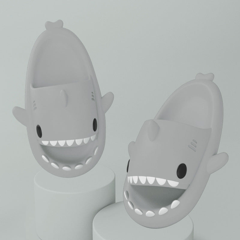 Adult's Slippers Indoor Outdoor Funny Shark Cartoon Slippers