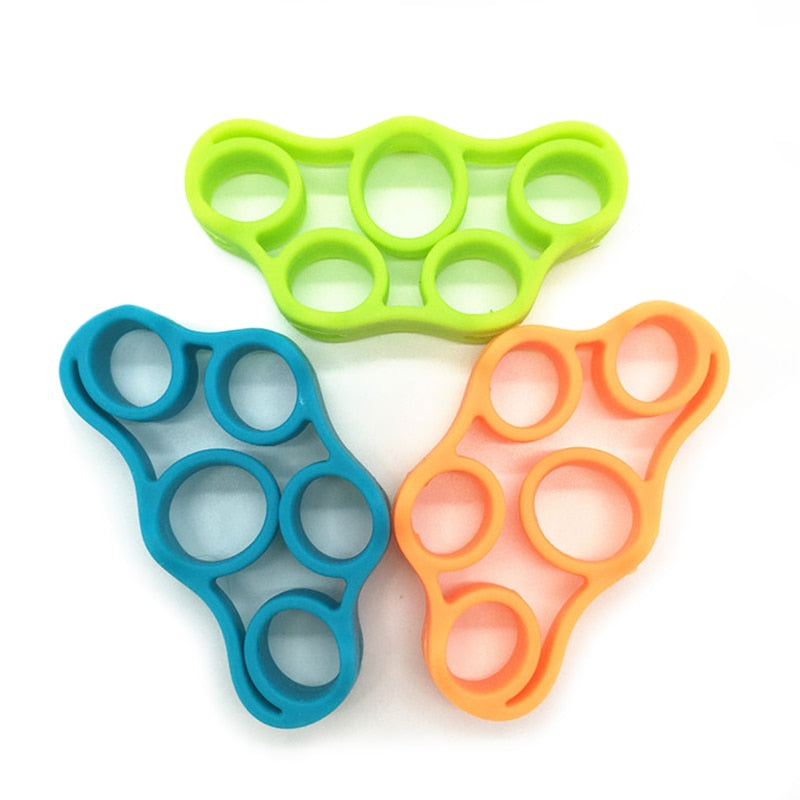 Silicone finger resistance band