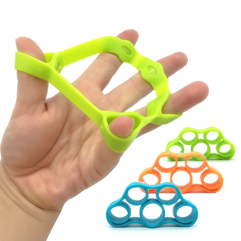 Silicone finger resistance band