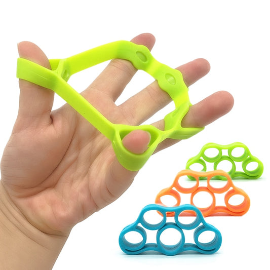 Silicone finger resistance band