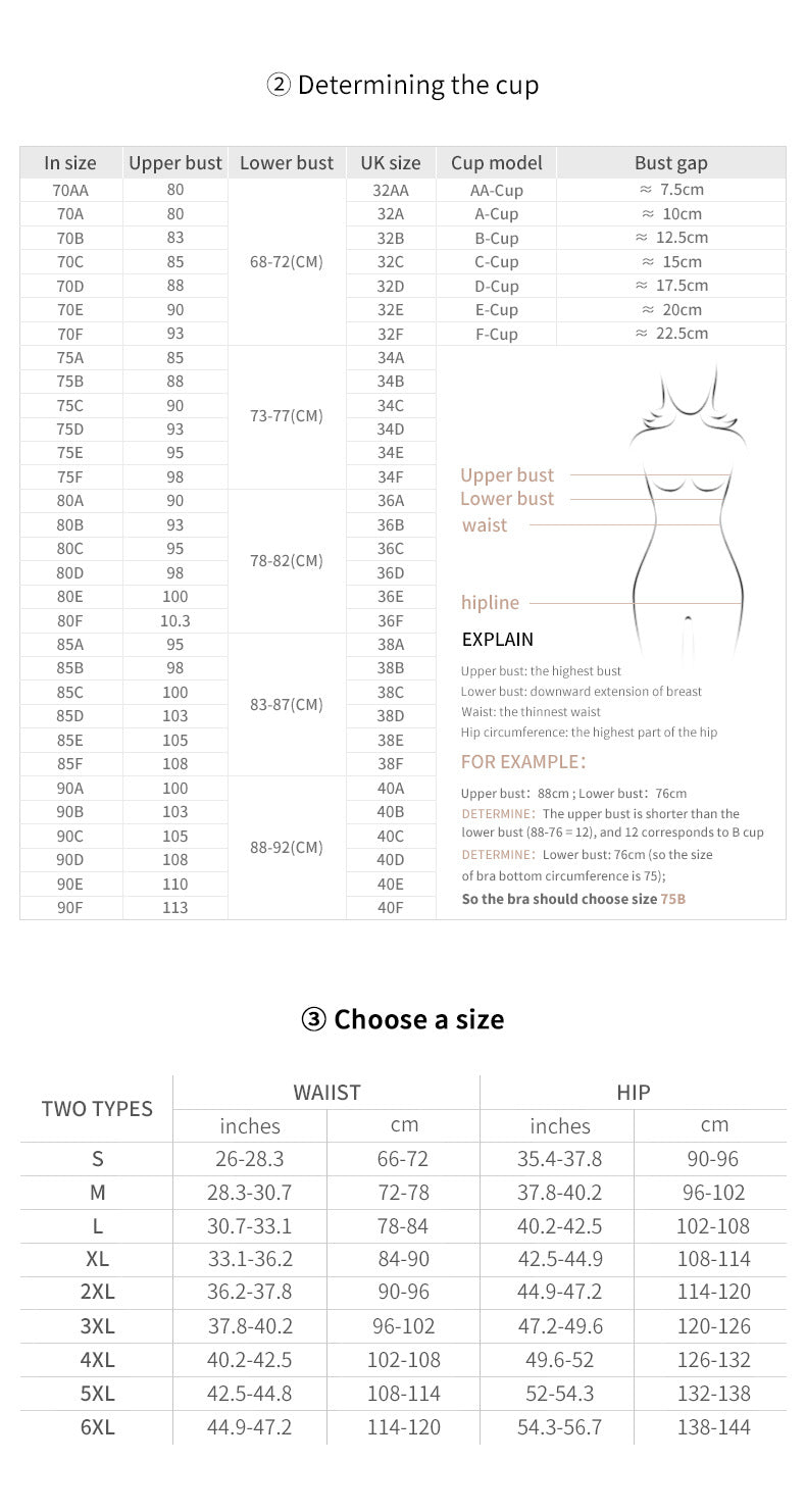 One-piece Waist And Hip Lift Tight Body Fat Woman Plus Size Shapewear