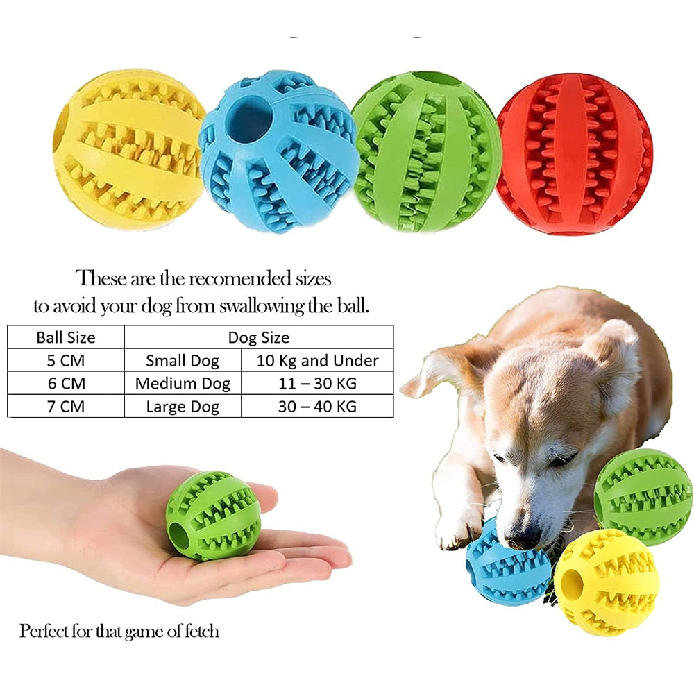 Toys for Dogs Rubber Dog Ball