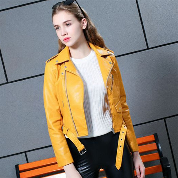 Motorcycle Leather Jackets Women