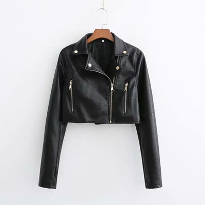 Women Sexy Slim Cropped Jackets