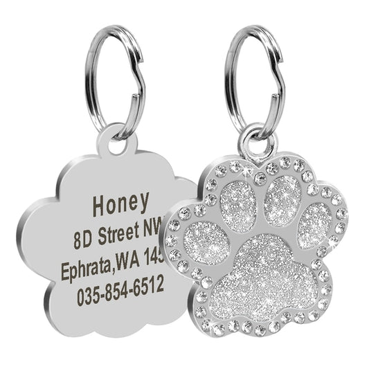 Personalized Dog Cat Tags Engraved