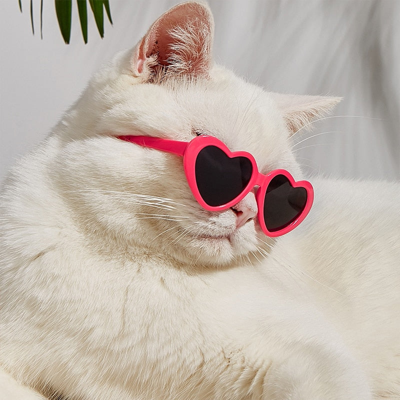 Heart Shape Pet Sunglasses