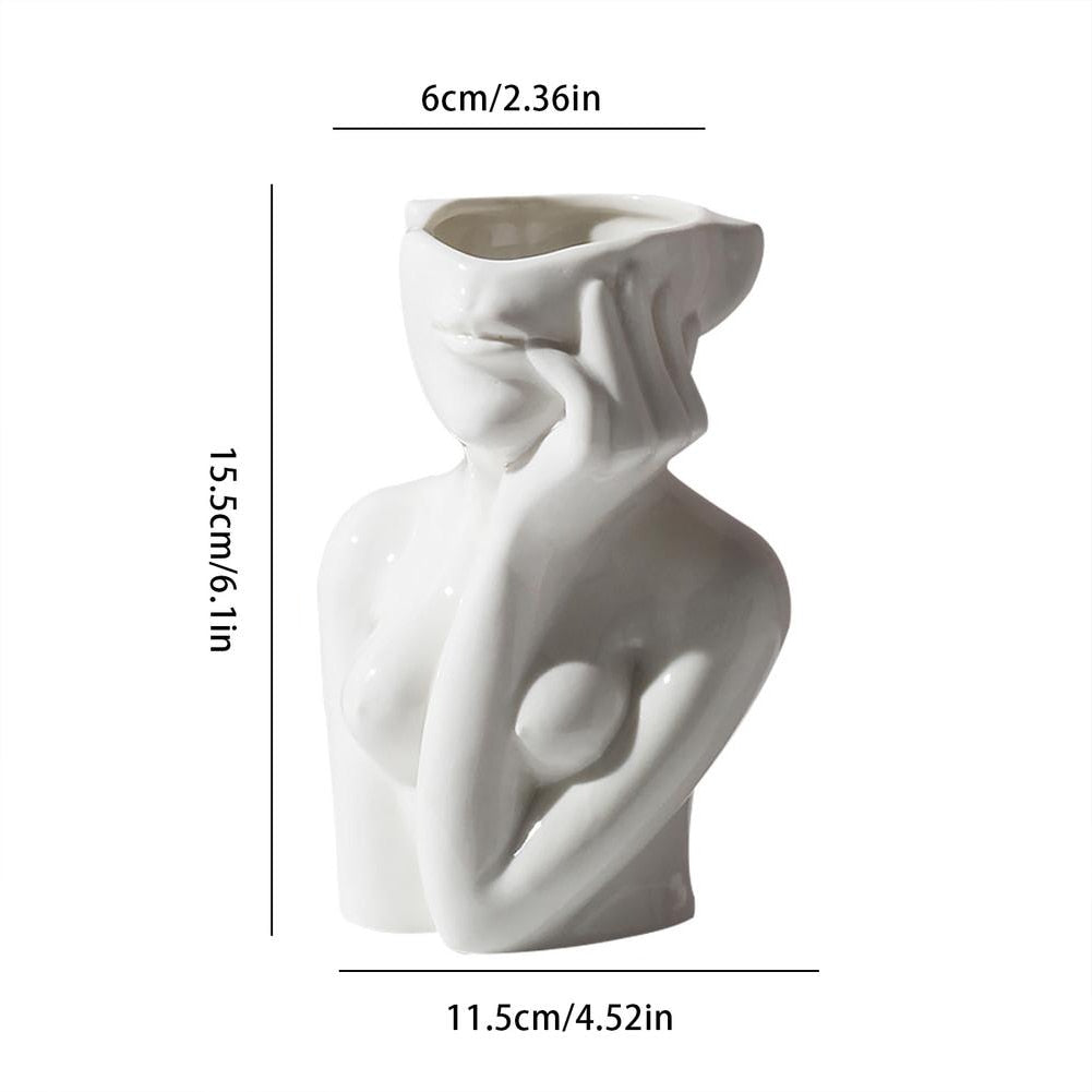 ceramic vase sculptures figurines for interior