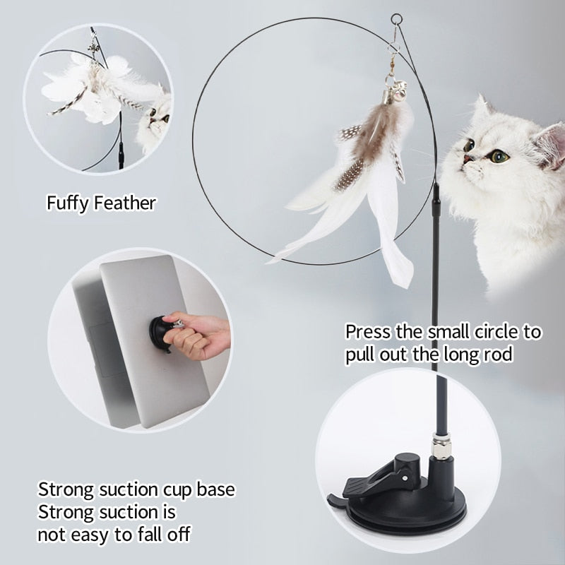 Interactive Cat Toy Funny Cat Stick