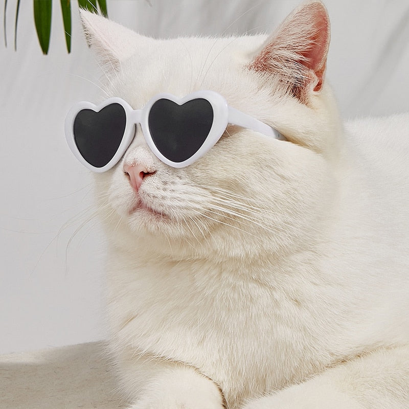 Heart Shape Pet Sunglasses