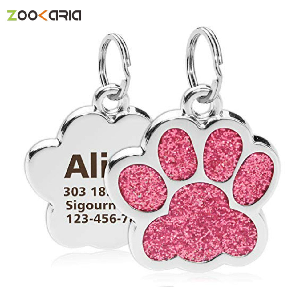 Personalized Dog Cat Tags Engraved