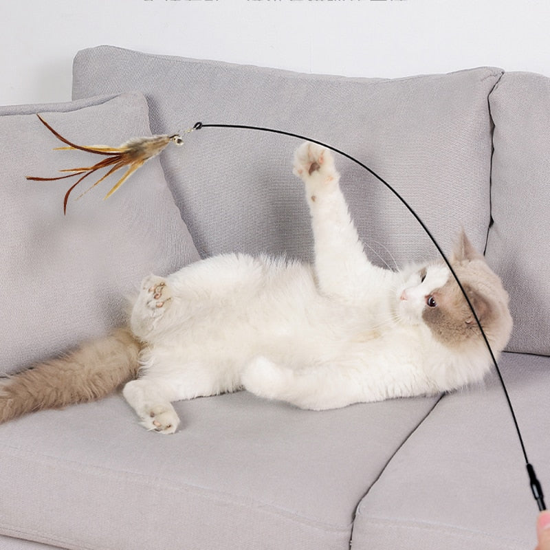 Interactive Cat Toy Funny Cat Stick