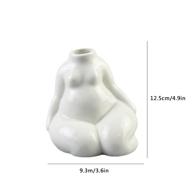 ceramic vase sculptures figurines for interior