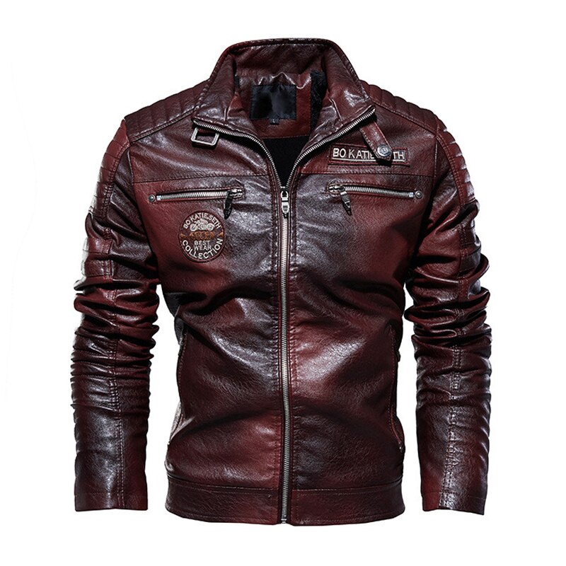 Leather Jacket Men