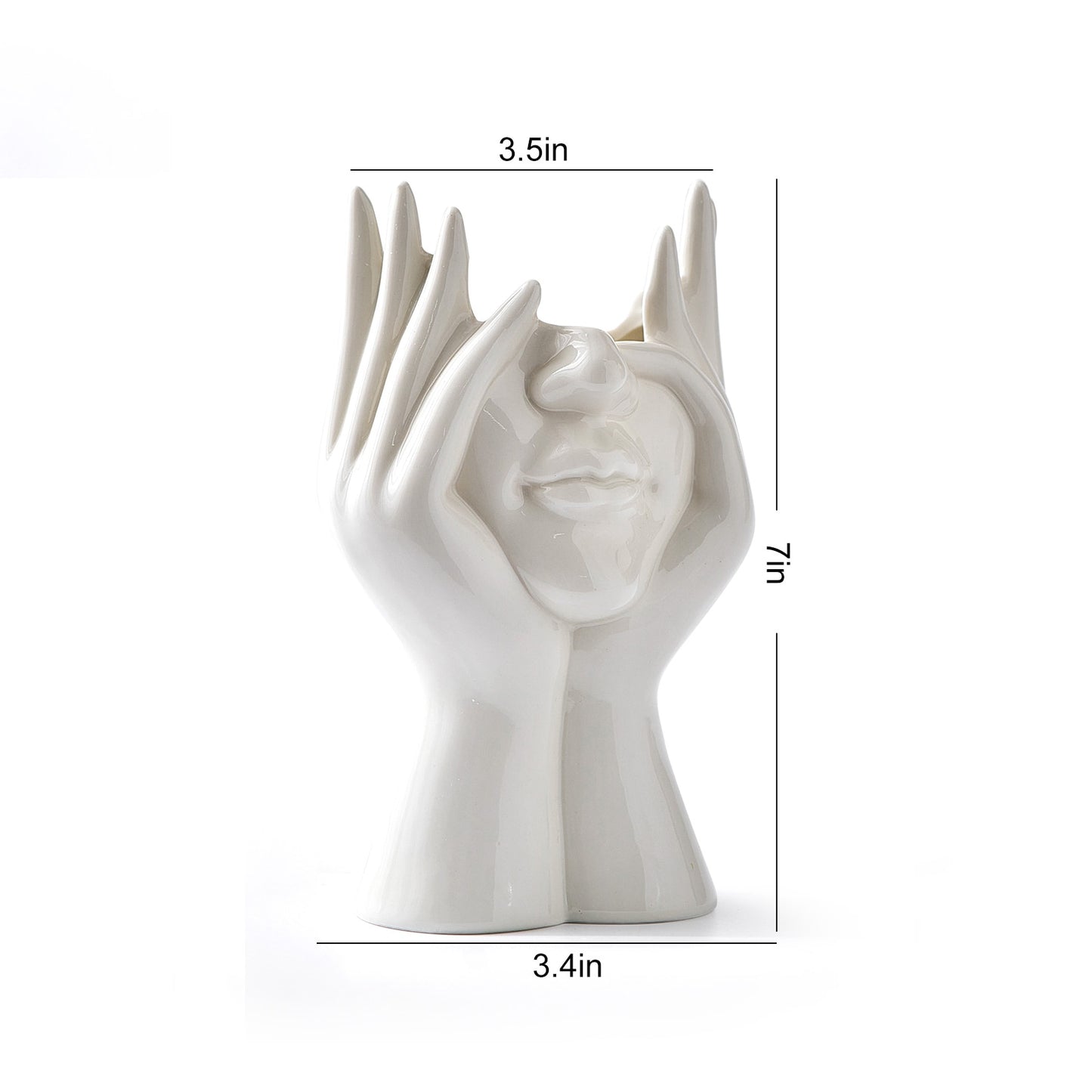 ceramic vase sculptures figurines for interior