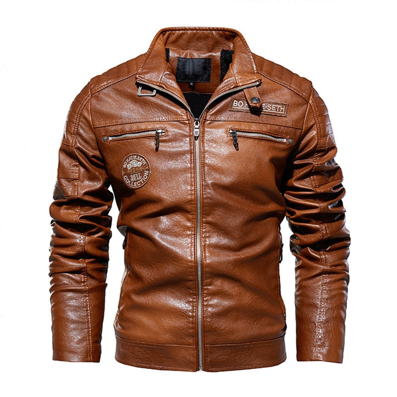 Leather Jacket Men