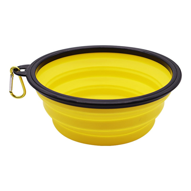 350ML/1000ML Foldable Silicone Pet Bowl