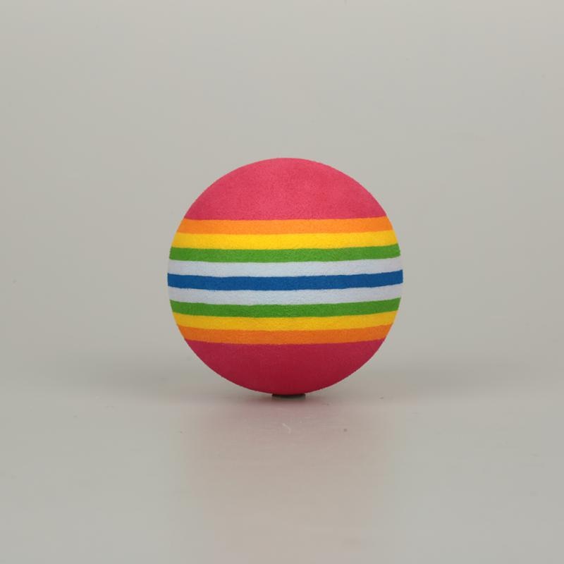 1/5pcs Colorful Rainbow Cat Ball