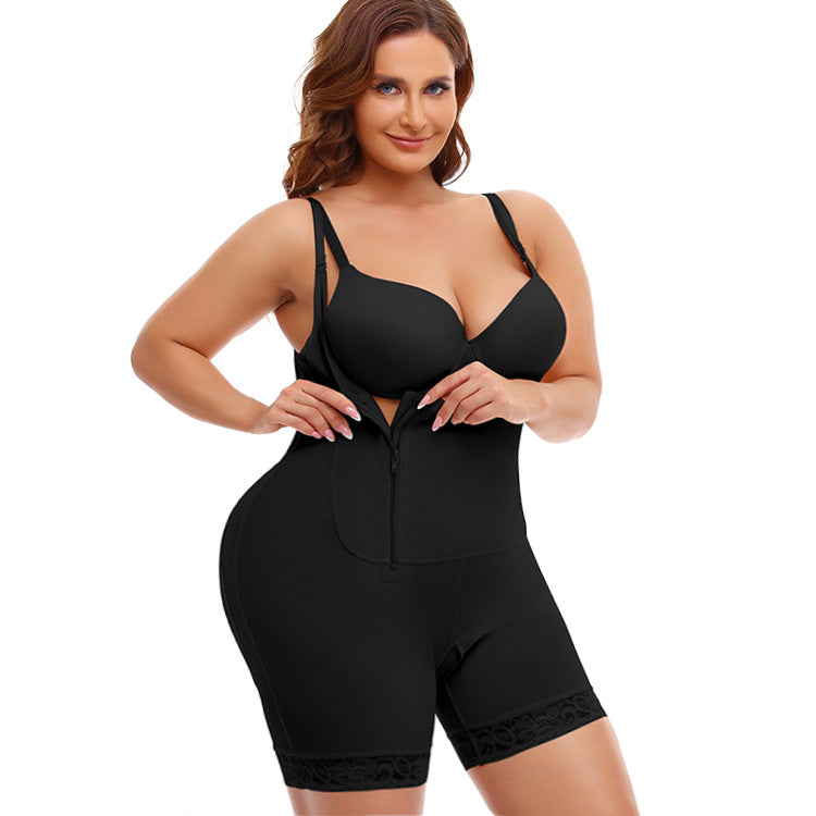 One-piece Waist And Hip Lift Tight Body Fat Woman Plus Size Shapewear